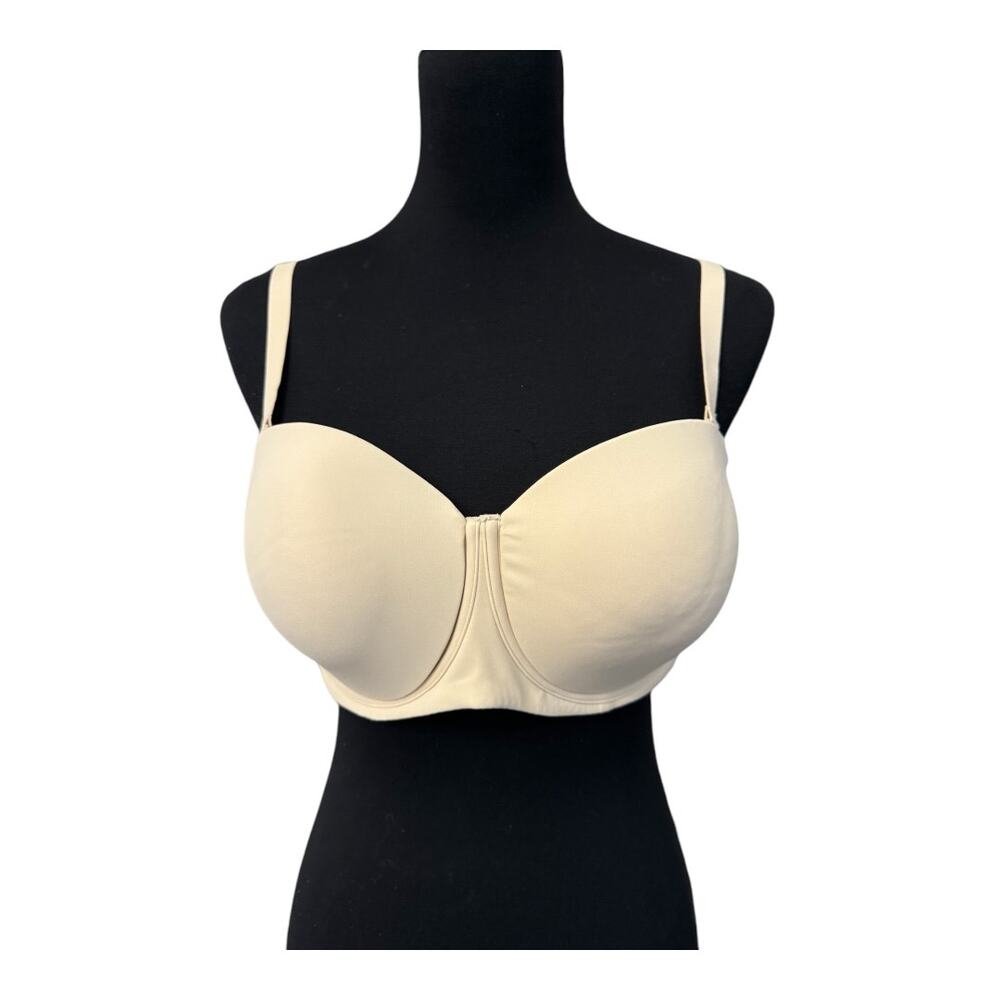 NWT SKIMS  Beige Adjustable Strap Intimates Full Coverage Bra Sz 42C